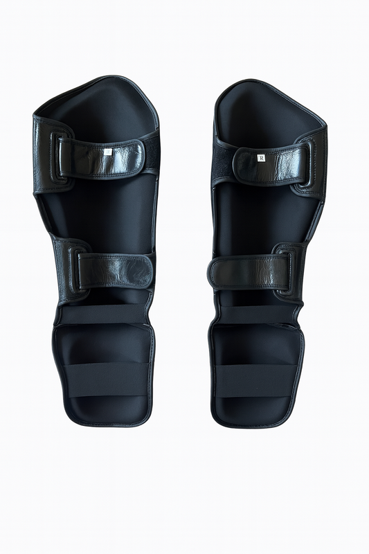 Shin Guards- Black/Green