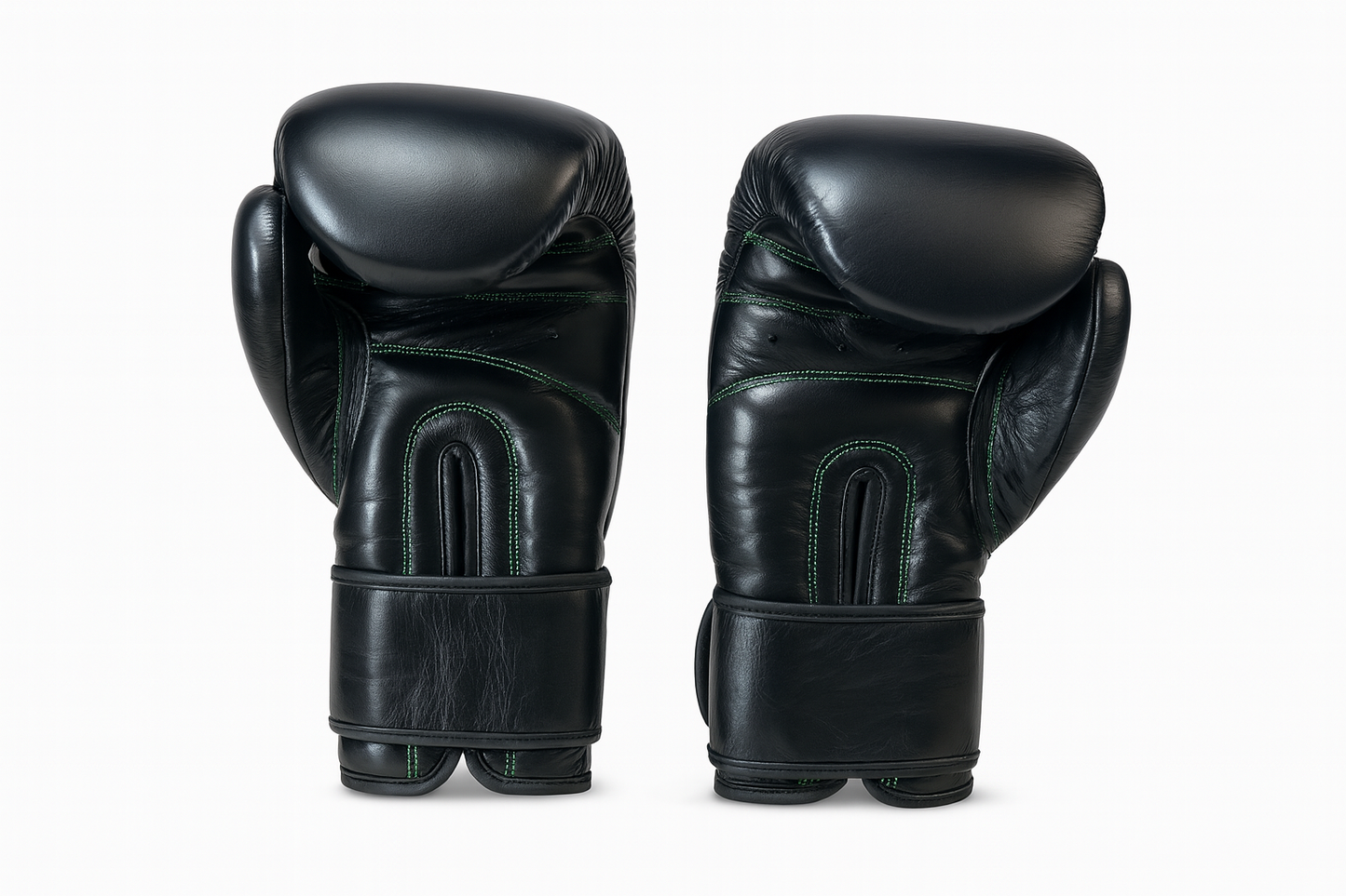 Boxing Gloves - Black/Green