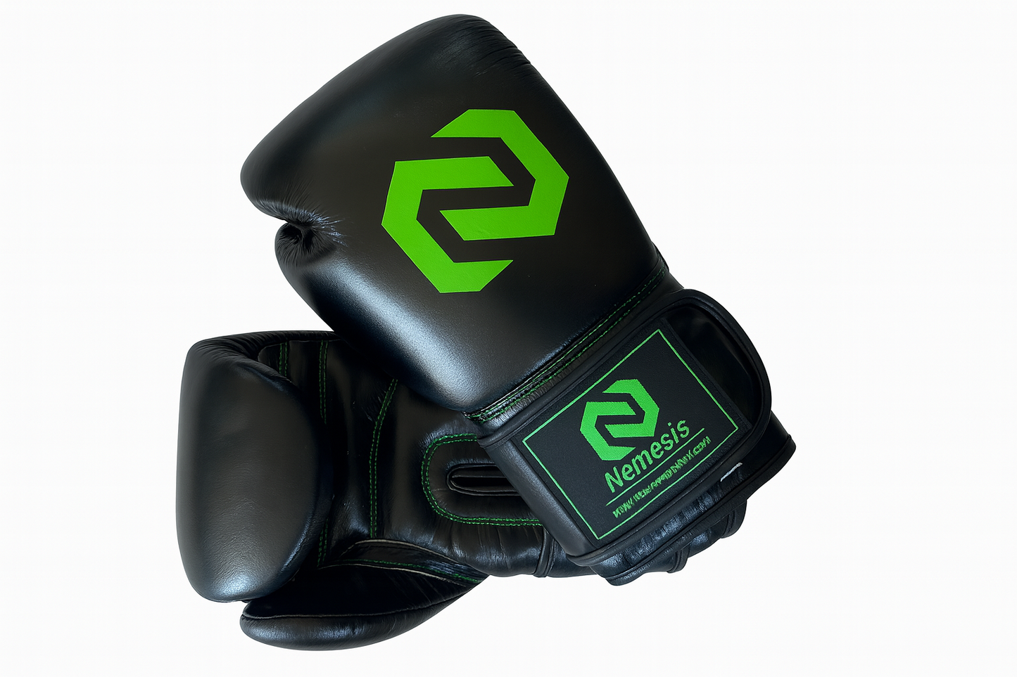 Boxing Gloves - Black/Green