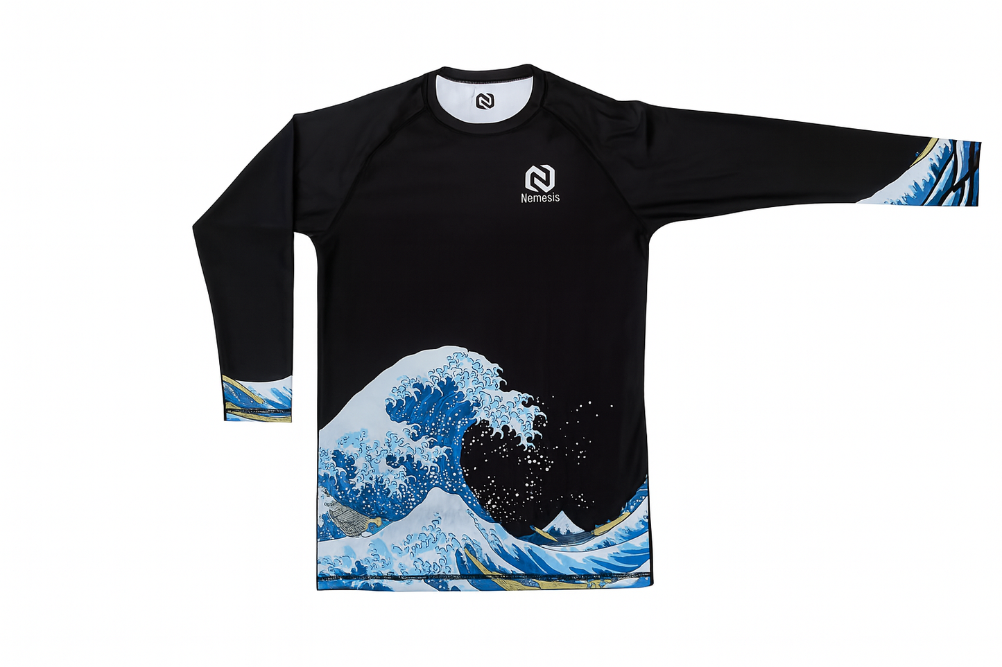 Great Wave Long Sleeved Rashguard