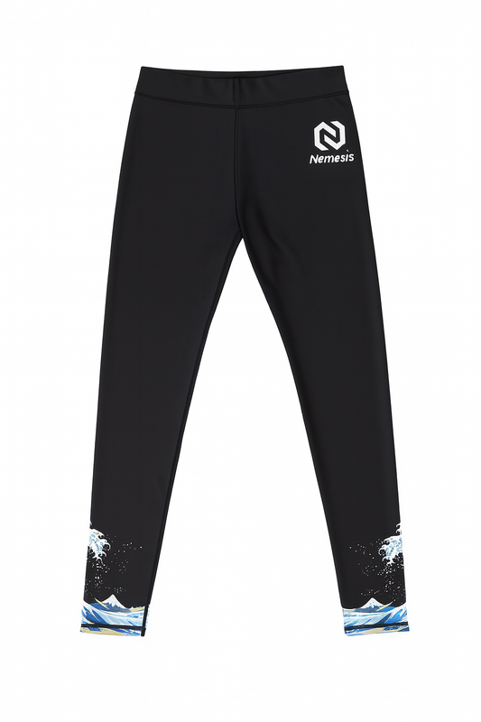 Great Wave Rashguard Leggings